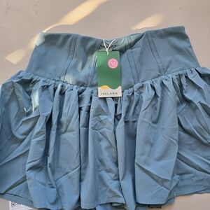 HALARA Women's A-Line Skirt in Blue